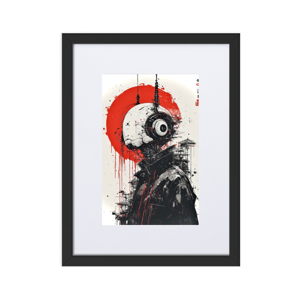 Matte Paper Framed Poster With Mat