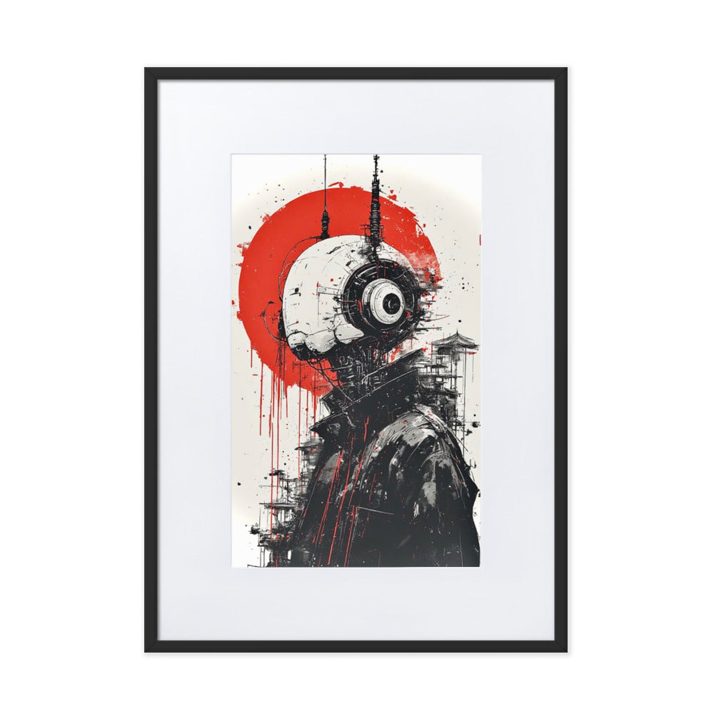 Matte Paper Framed Poster With Mat